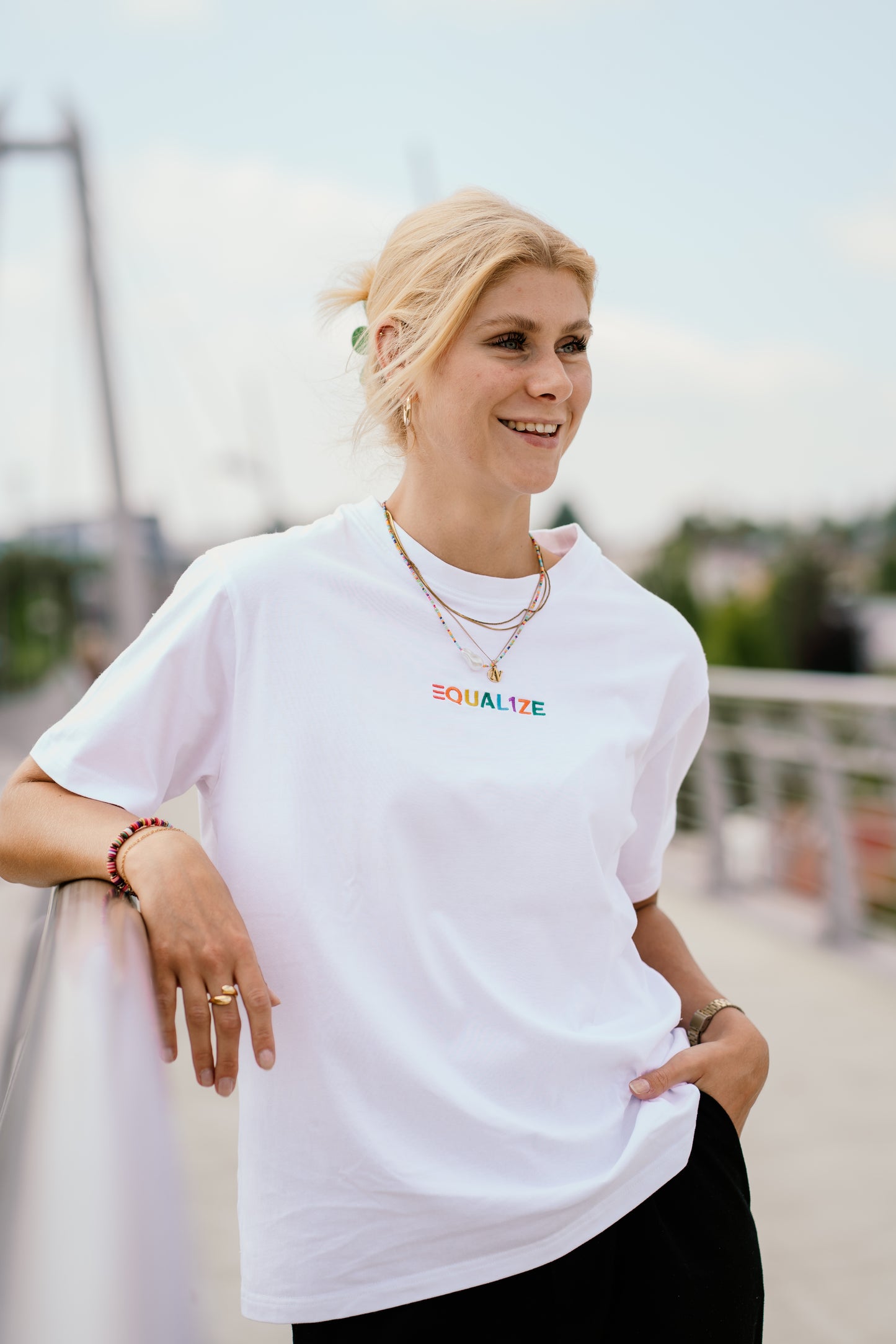 EQUAL1ZE Pride T-Shirt Rainbow