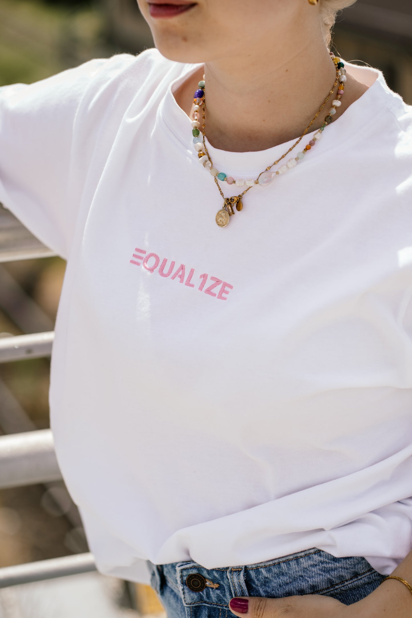 EQUAL1ZE Pride T-Shirt Pink